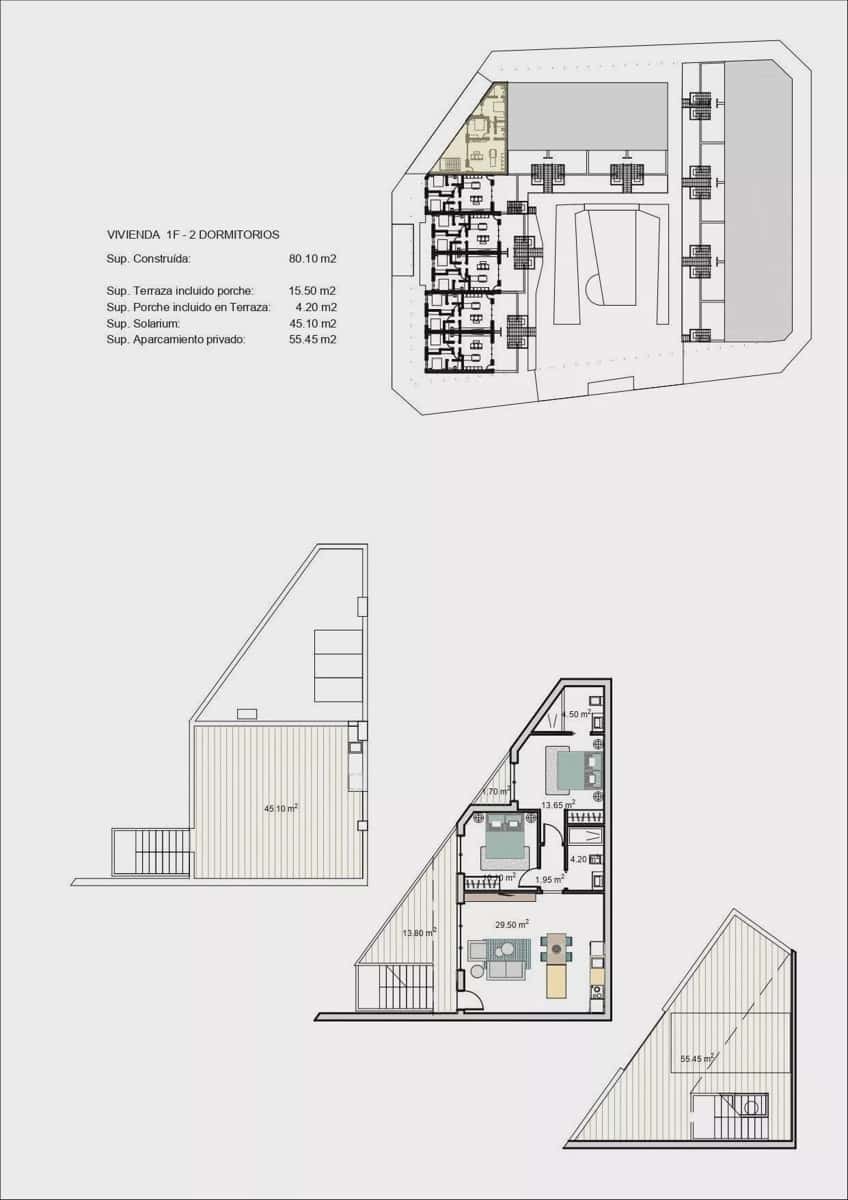 2 quarto Bungalow para venda em Roldan com piscina garagem - 238 000 € (Ref: 8215811)