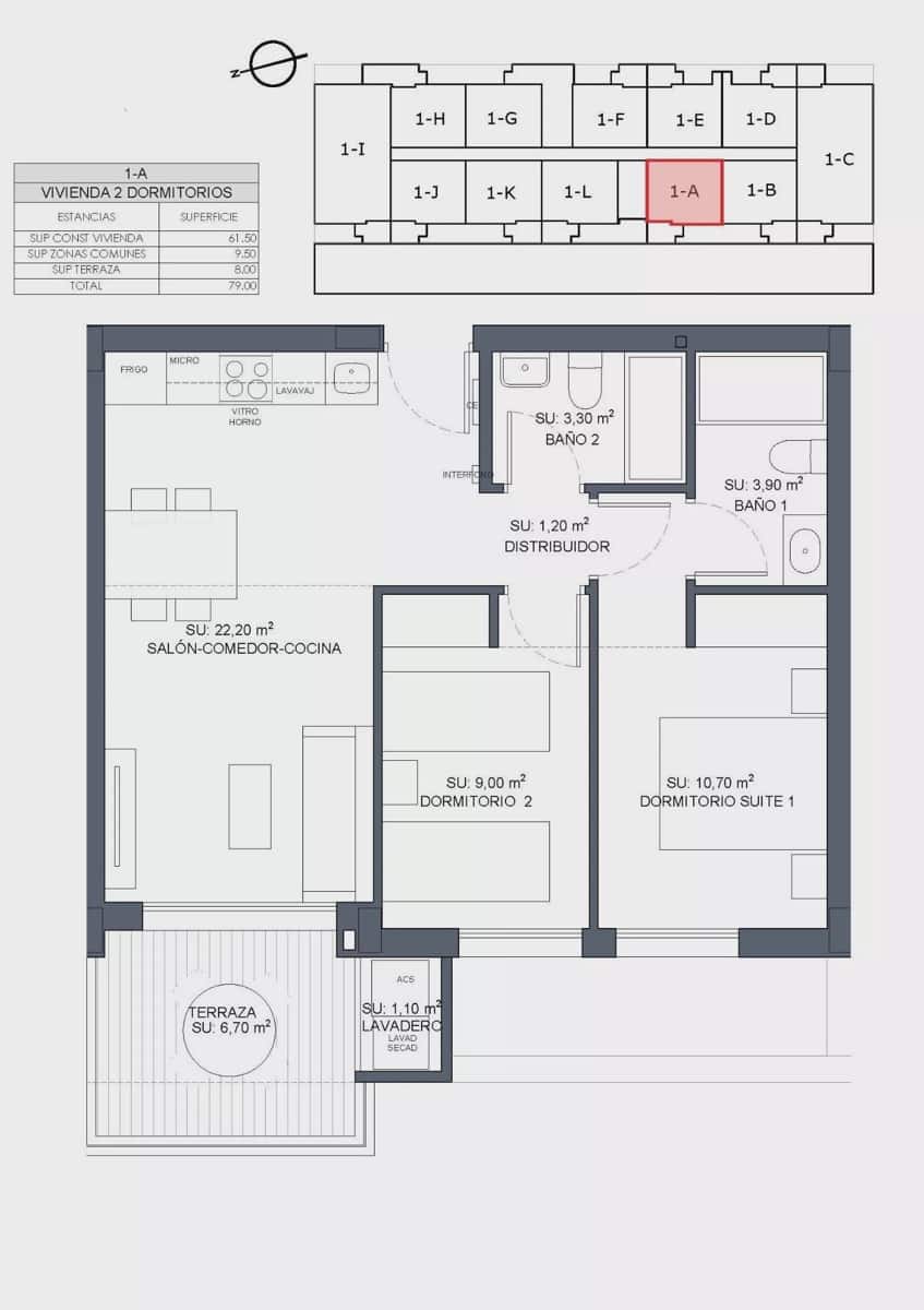 2 soveværelse Lejlighed til salg i Benijofar med swimmingpool - € 263.000 (Ref: 8215821)