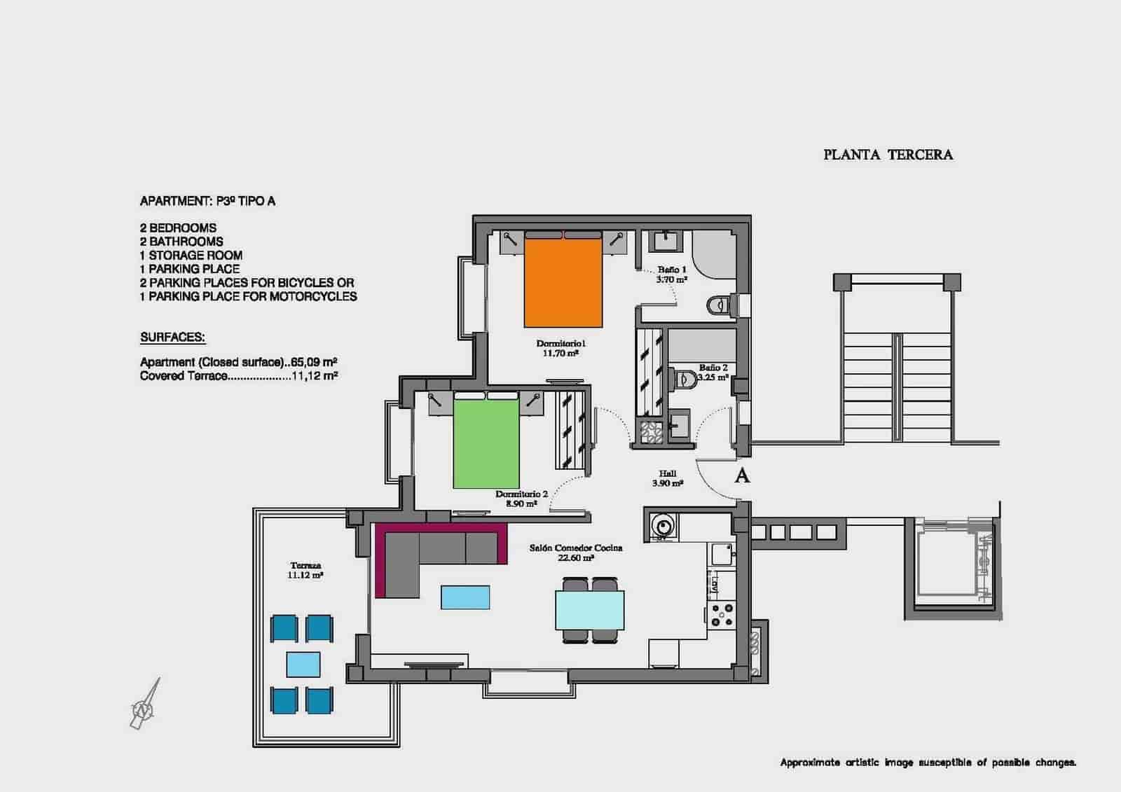 2 slaapkamer Appartement te koop in Orihuela Costa met zwembad - € 295.000 (Ref: 8215900)