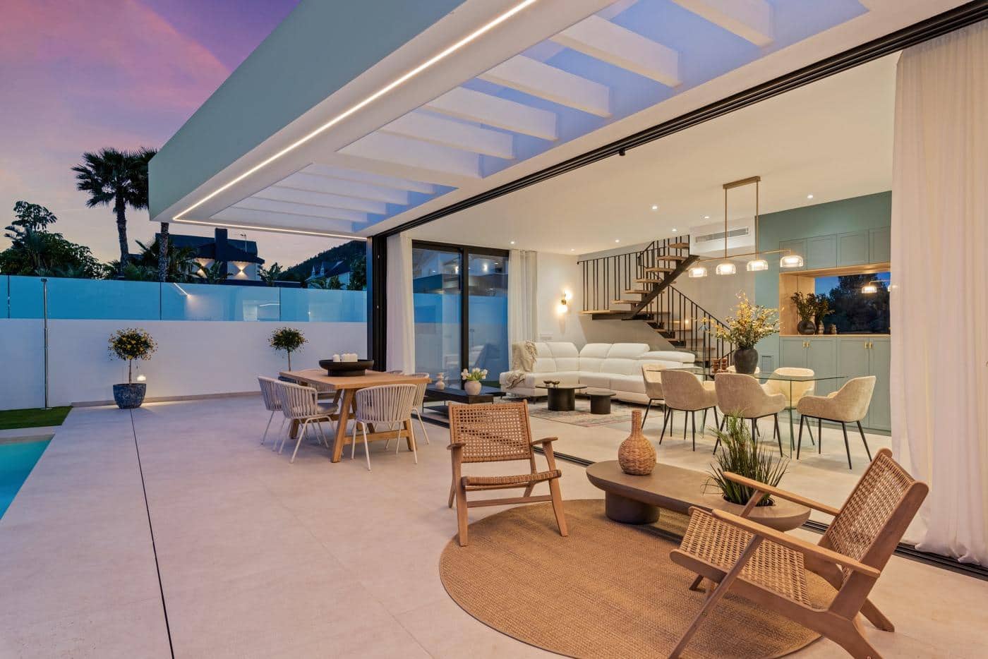 3 sypialnia Willa na sprzedaż w Polop z basenem garażem - 860 000 € (Ref: 8215921)