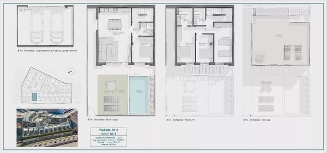 Apartamento de 4 habitaciones en El Hornillo, Aguilas en venta con piscina - 405.000 € (Ref: 8263074)