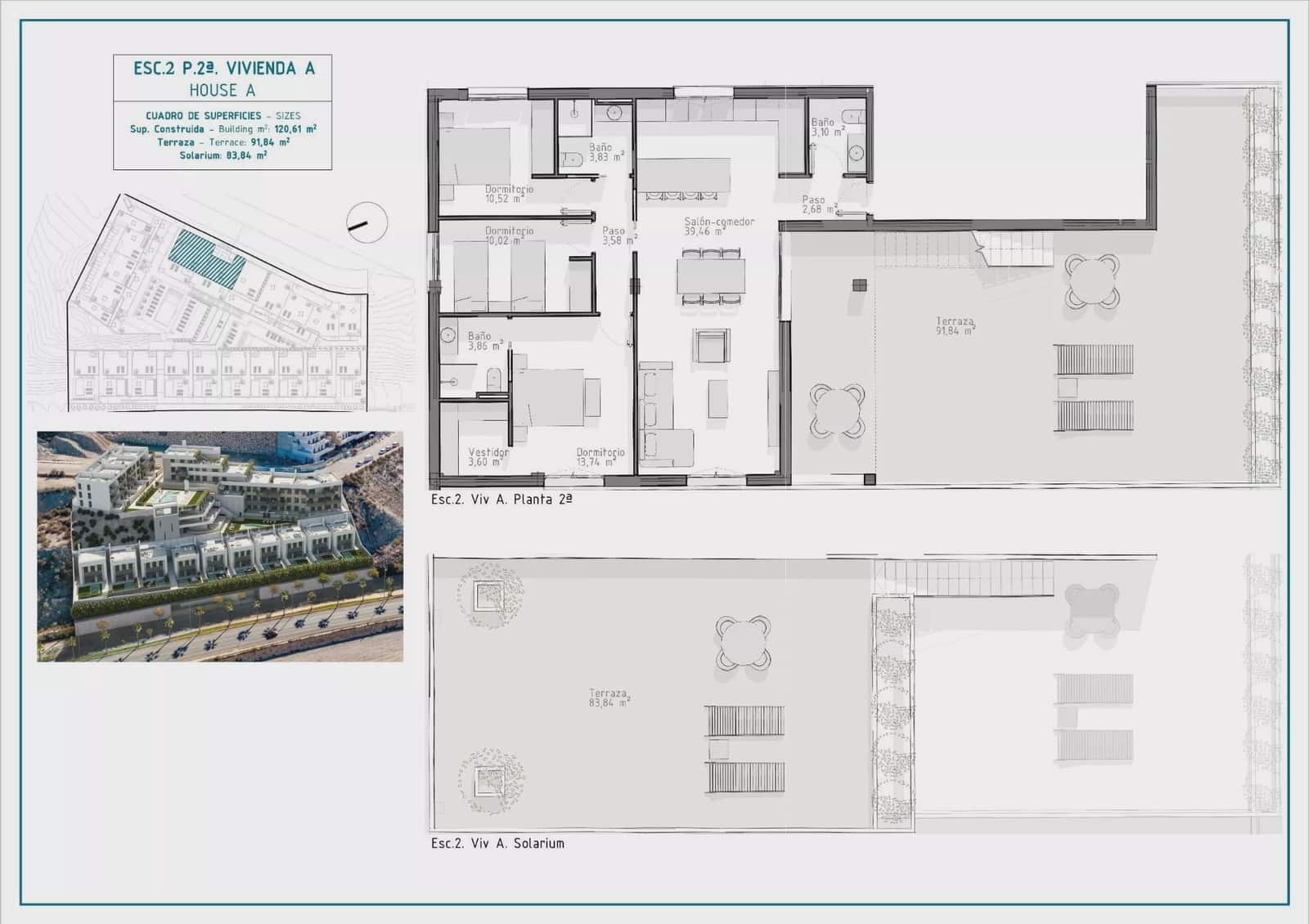 2 camera da letto Appartamento in vendita in Aguilas con piscina garage - 297.000 € (Rif: 8263076)