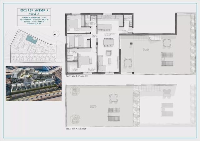 2 soveværelse Lejlighed til salg i El Hornillo, Aguilas med swimmingpool garage - € 297.000 (Ref: 8263076)