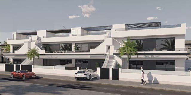 Bungalow de 3 habitaciones en Los Peñascos - El Salero - Los Imbernones, San Pedro del Pinatar en venta con piscina garaje - 409.000 € (Ref: 8268429)