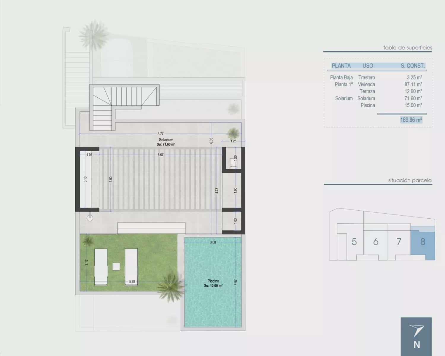 3 chambre Bungalow à vendre à San Pedro del Pinatar avec piscine garage - 449 000 € (Ref: 8268437)