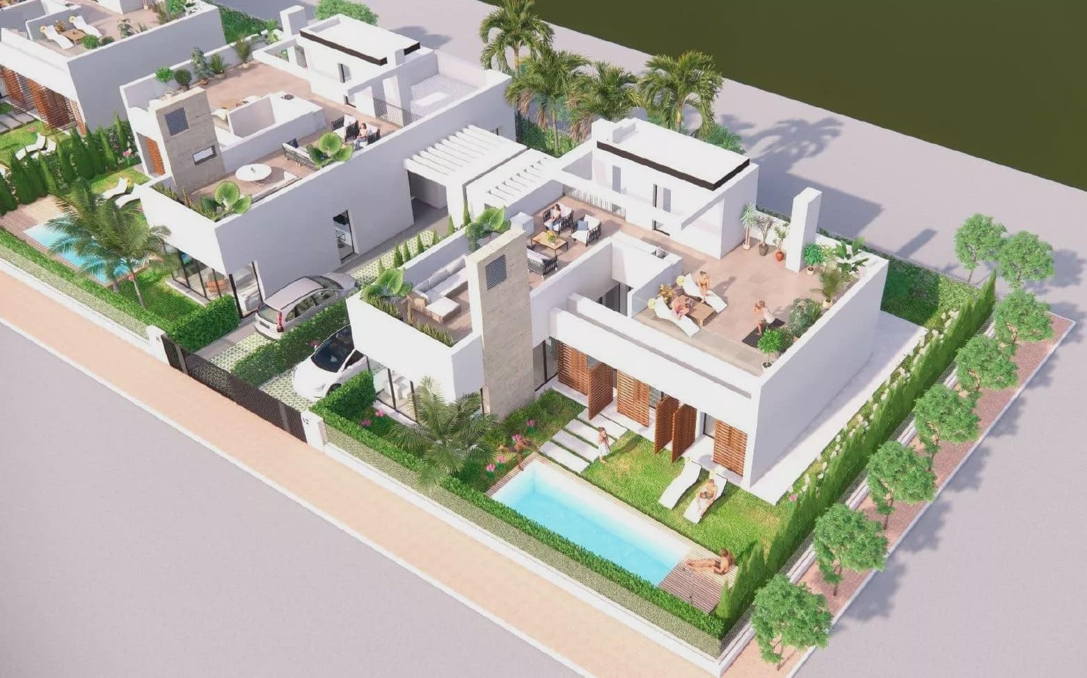 3 bedroom Villa for sale in Torre-Pacheco with pool garage - € 869,900 (Ref: 8345554)