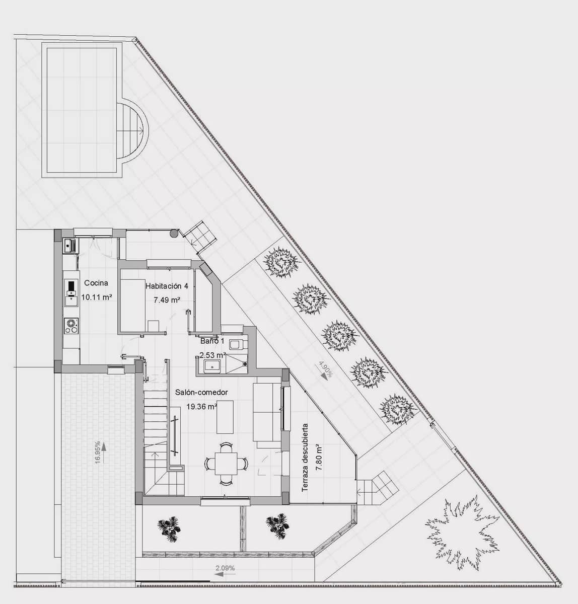 4 bedroom Villa for sale in Los Alcazares with pool garage - € 390,000 (Ref: 8378268)