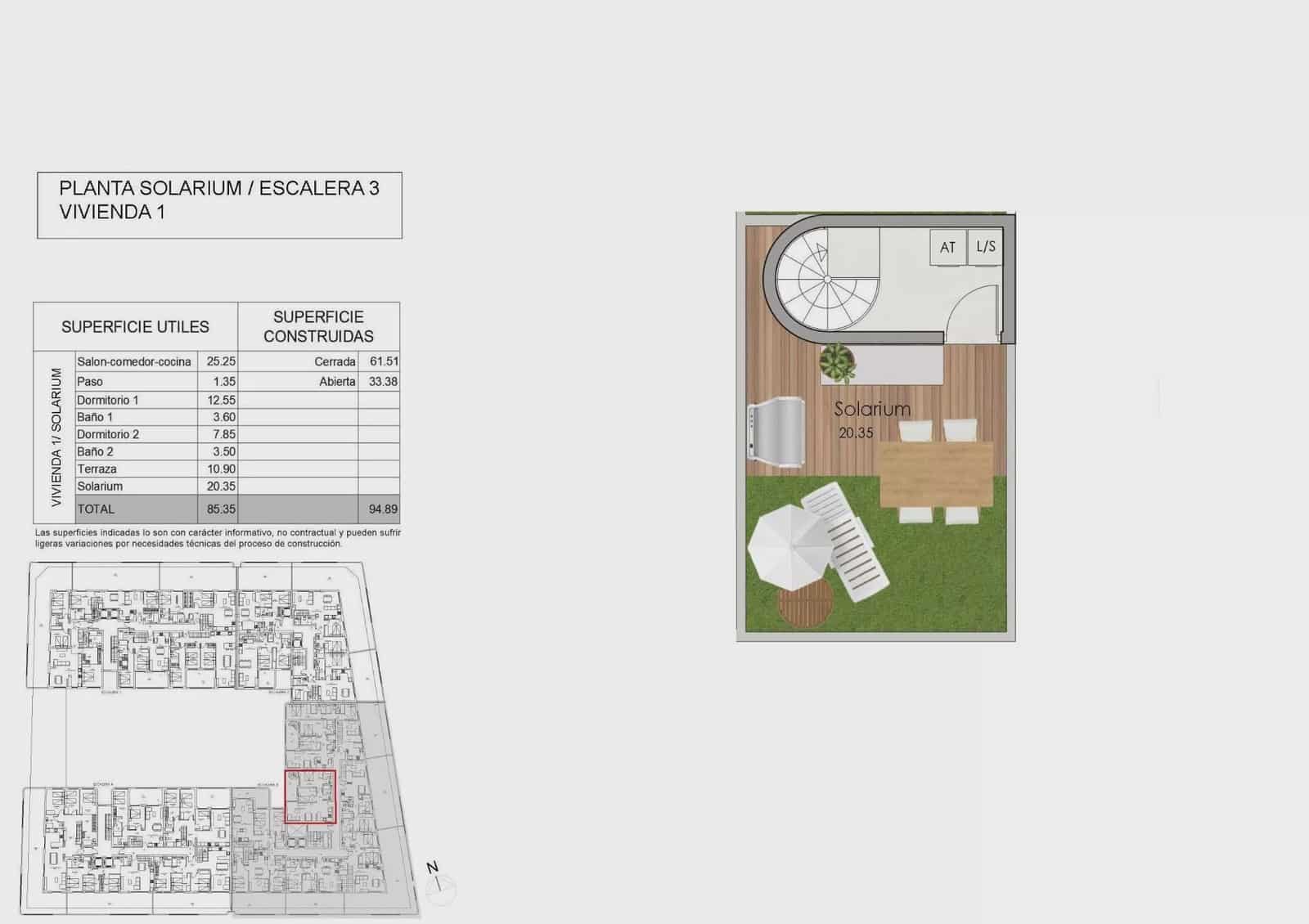 2 bedroom Apartment for sale in Santa Pola with pool garage - € 310,000 (Ref: 8378272)