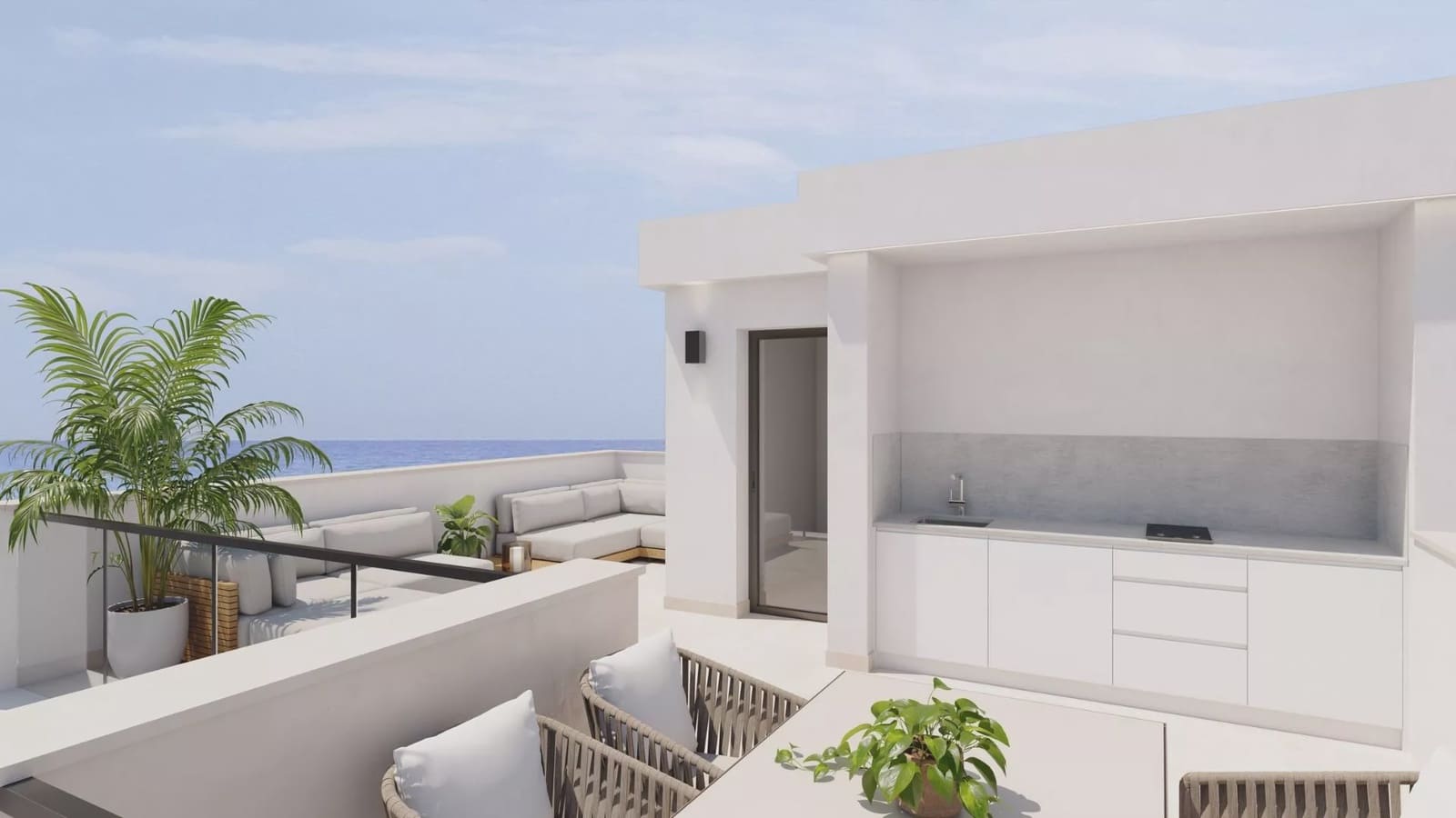 Chalet de 3 habitaciones en Los Narejos en venta con piscina garaje - 659.000 € (Ref: 8392941)