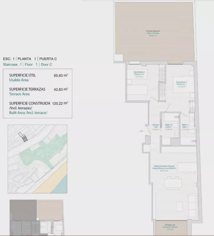 2 soveværelse Lejlighed til salg i La Villajoyosa / Vila Joiosa - € 420.000 (Ref: 8392944)
