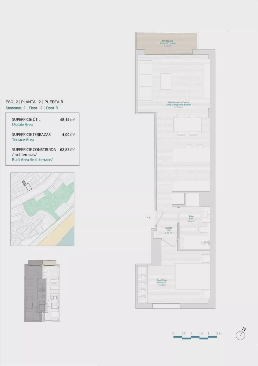1 bedroom Apartment for sale in La Villajoyosa / Vila Joiosa - € 254,000 (Ref: 8392945)