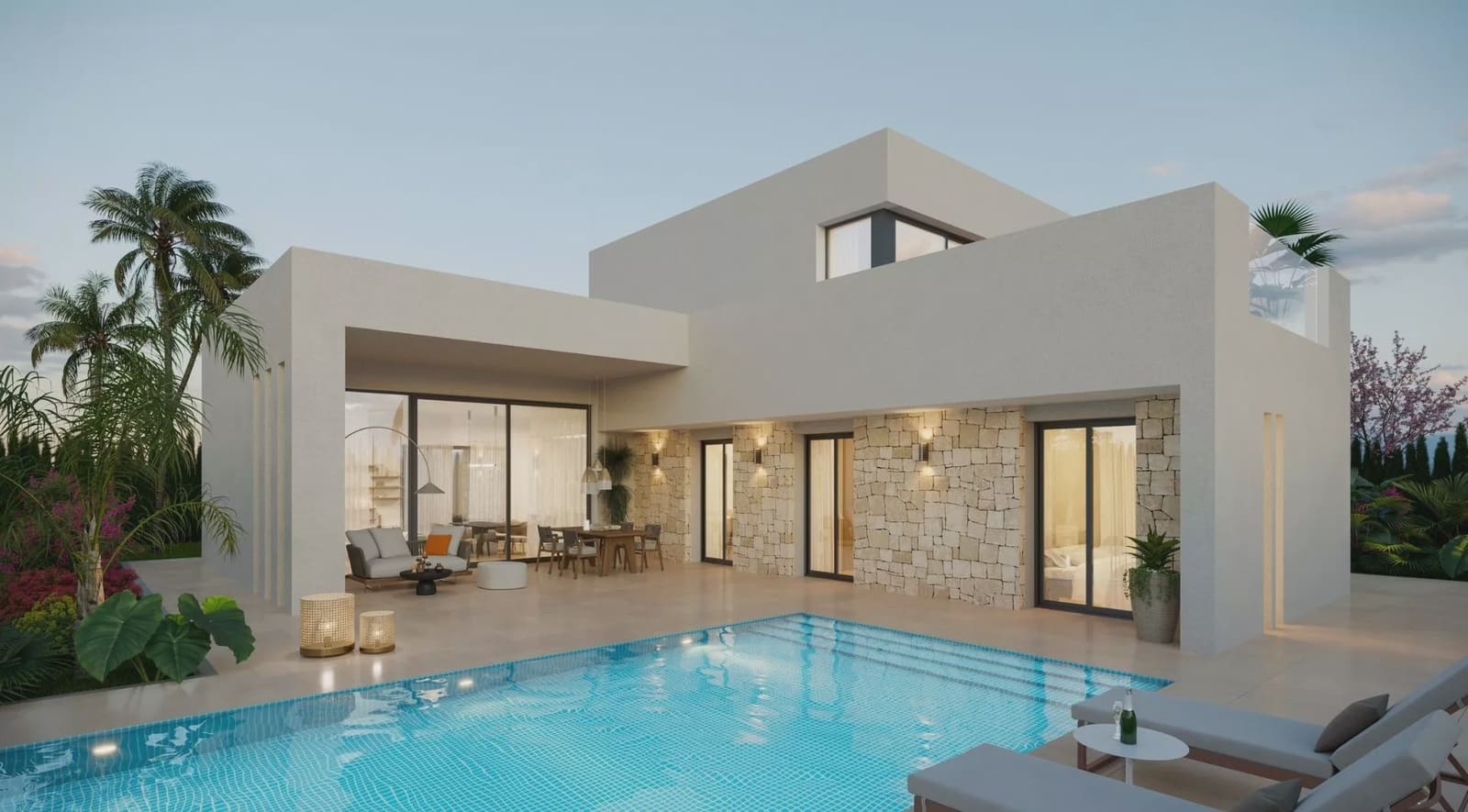 4 Zimmer Villa zu verkaufen in Aspe mit Pool Garage - 638.000 € (Ref: 9086638)