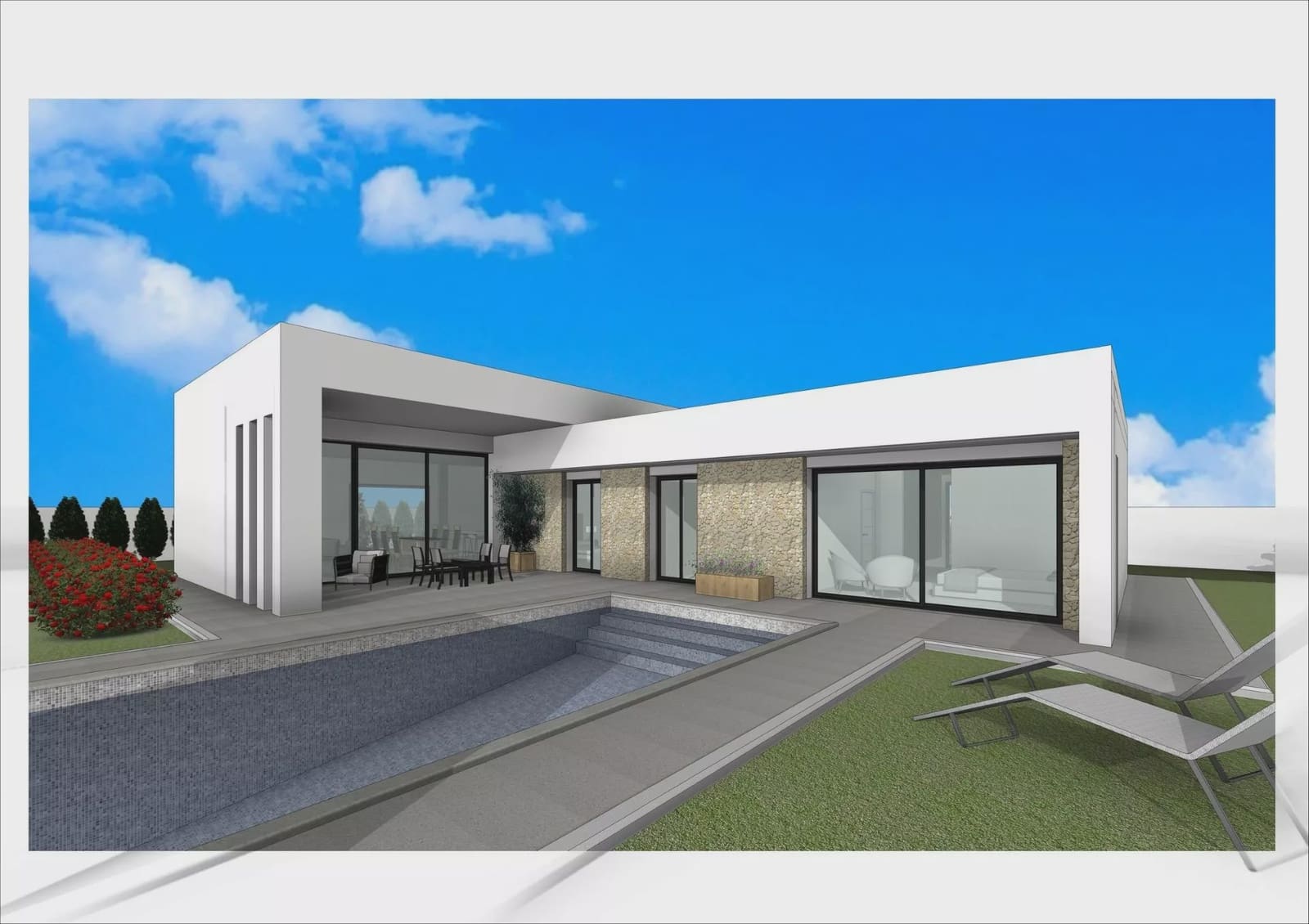 3 bedroom Villa for sale in Aspe with pool garage - € 518,000 (Ref: 9086639)