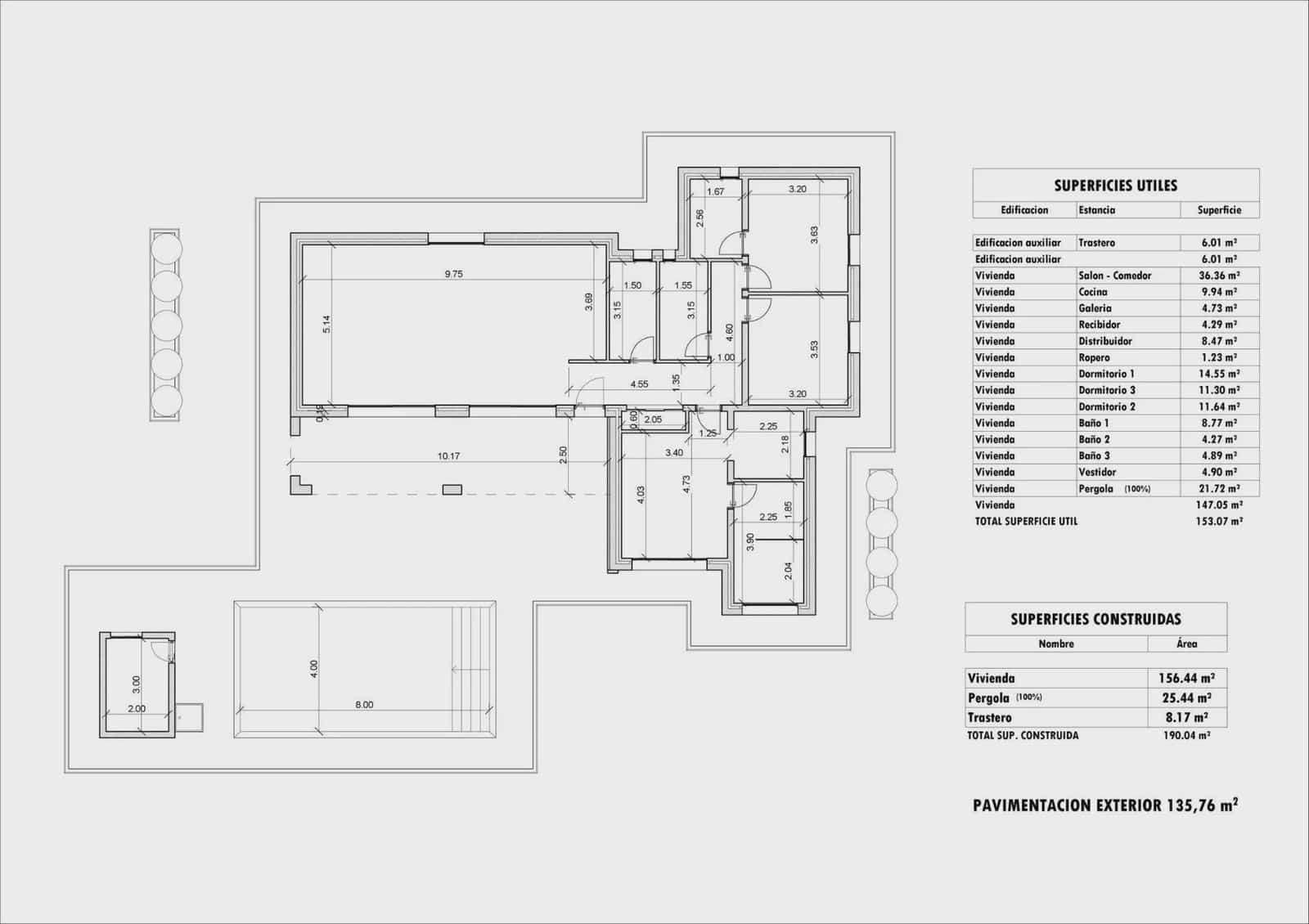 3 camera da letto Villa in vendita in Aspe con piscina garage - 518.000 € (Rif: 9086640)