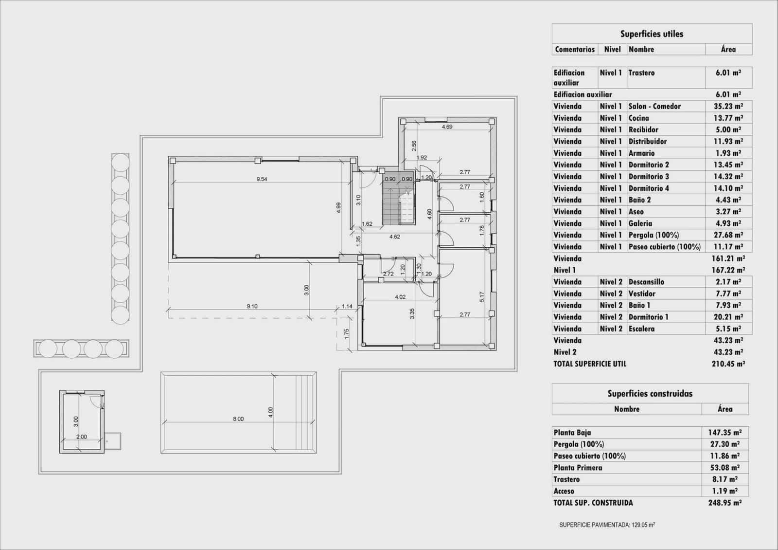 4 slaapkamer Villa te koop in Aspe met zwembad garage - € 681.000 (Ref: 9086642)