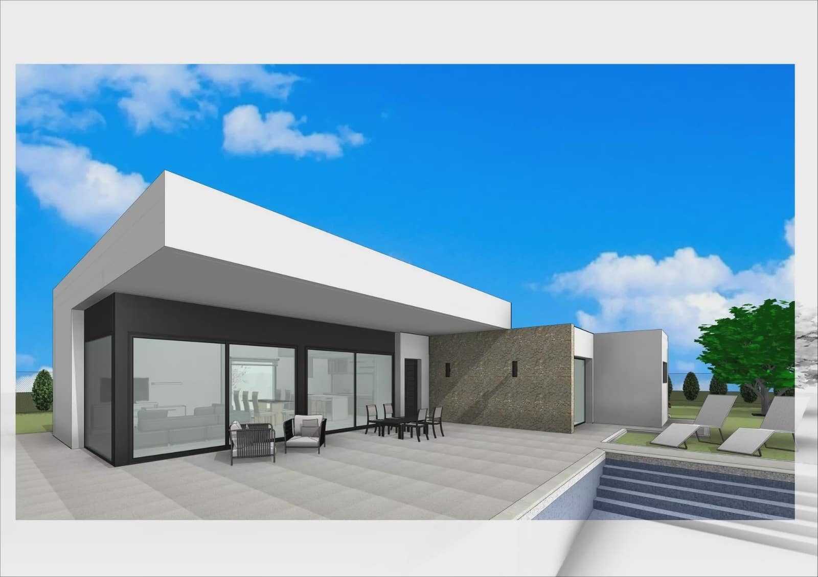3 bedroom Villa for sale in Aspe with pool garage - € 521,000 (Ref: 9086643)