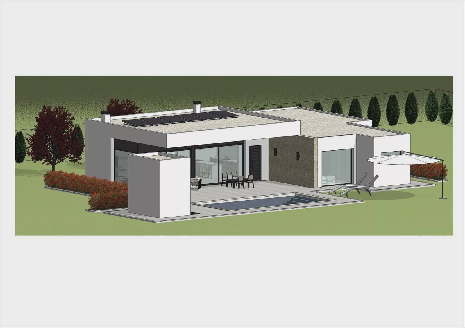 3 bedroom Villa for sale in Aspe with pool garage - € 521,000 (Ref: 9086643)