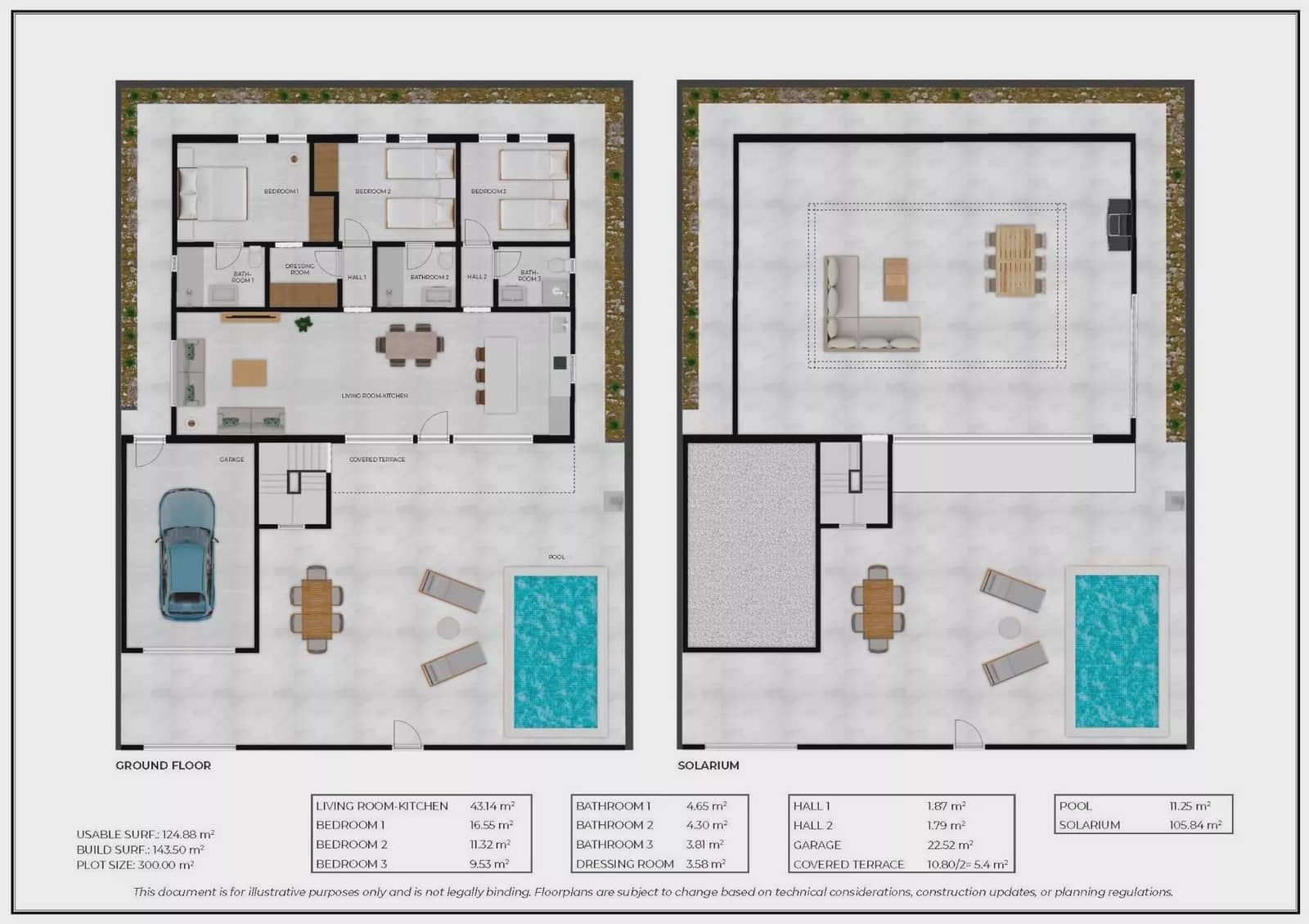3 soveværelse Villa til salg i La Pinilla med swimmingpool garage - € 379.845 (Ref: 9086644)