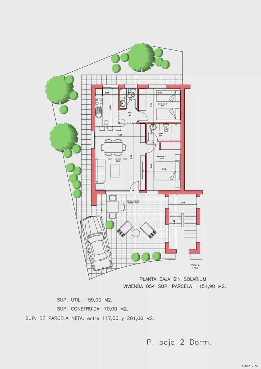 2 soveværelse Bungalow til salg i La Pinilla med swimmingpool garage - € 176.157 (Ref: 9086647)