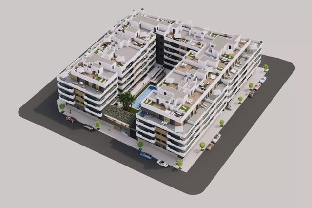2 soveværelse Lejlighed til salg i Norte, Santa Pola med swimmingpool garage - € 315.000 (Ref: 9086665)