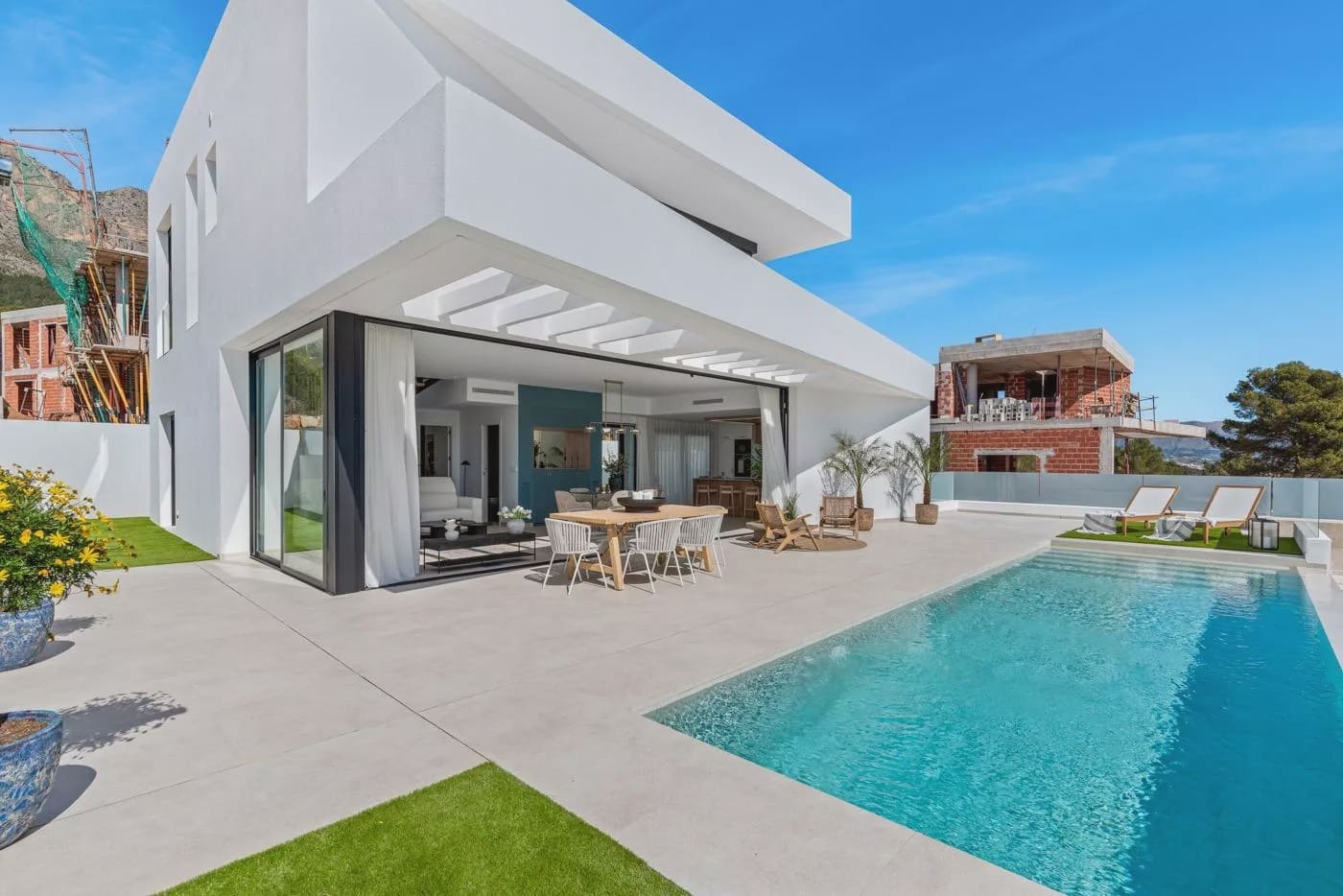 3 Zimmer Villa zu verkaufen in Polop mit Pool Garage - 755.000 € (Ref: 9086704)