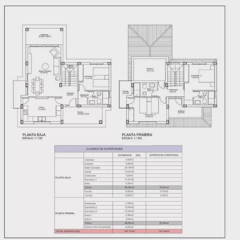 3 bedroom Villa for sale in Lorca - € 389,000 (Ref: 9086738)