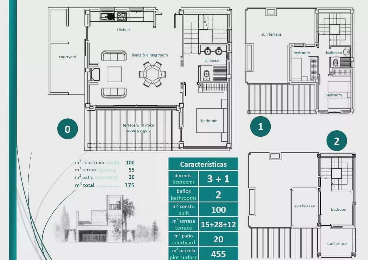 4 soverom Villa til salgs i Murcia by med svømmebasseng garasje - € 375 000 (Ref: 9086747)