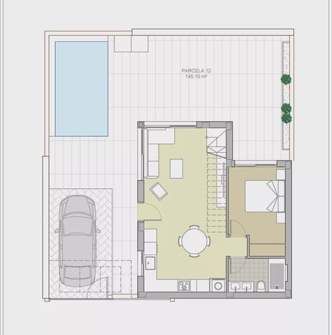 3 soveværelse Villa til salg i Desamparados - Hurchillo - Torremendo, Orihuela med swimmingpool garage - € 355.900 (Ref: 9086754)