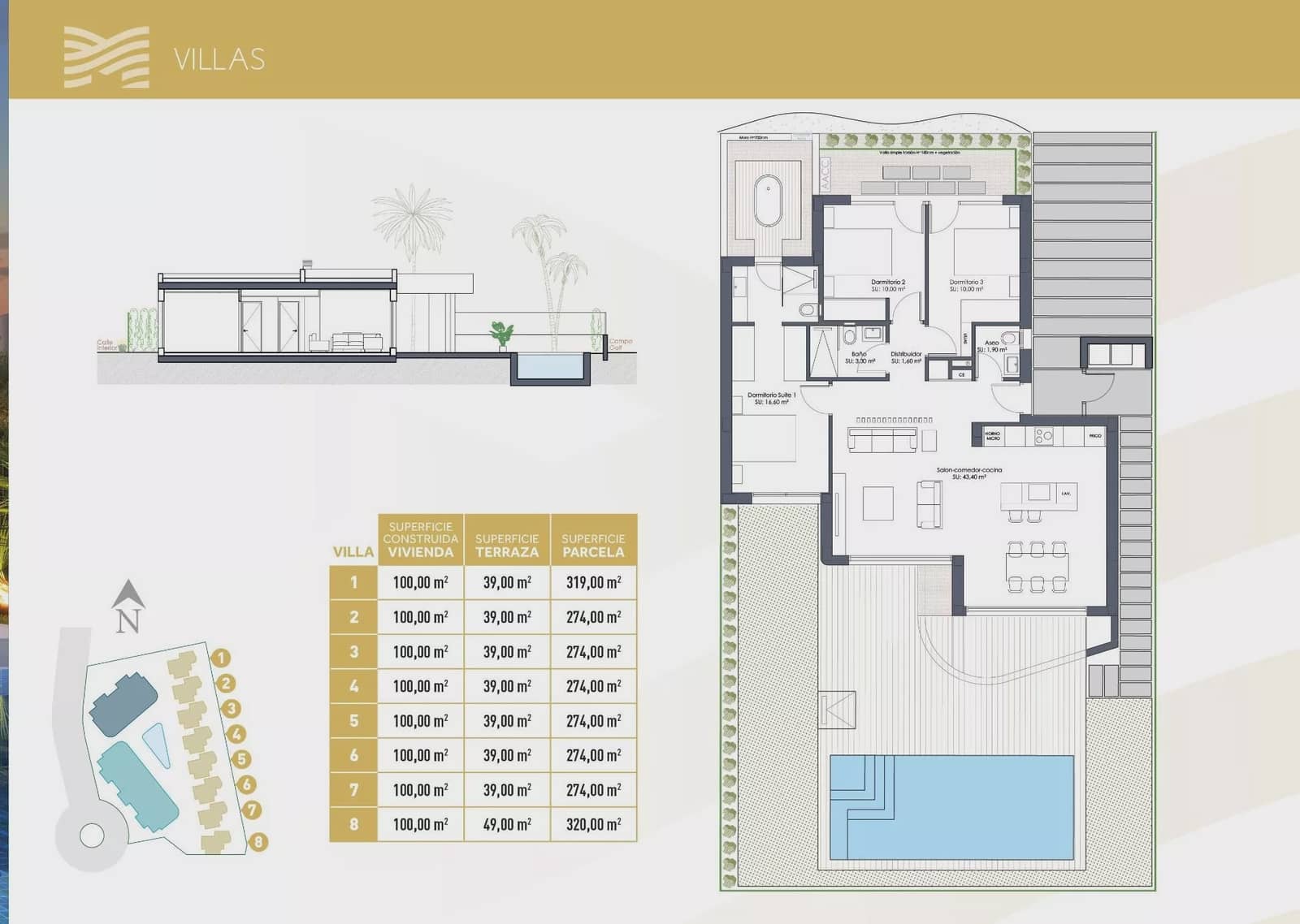 3 bedroom Villa for sale in Los Alcazares with pool - € 550,000 (Ref: 9086757)