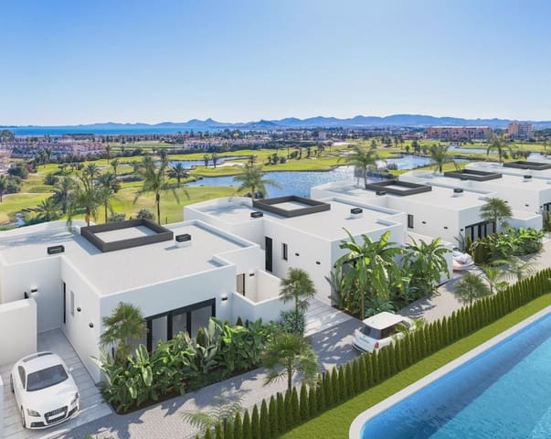 3 slaapkamer Villa te koop in Las Lomas de Rame - Bahía Bella, Los Alcázares met zwembad - € 550.000 (Ref: 9086757)