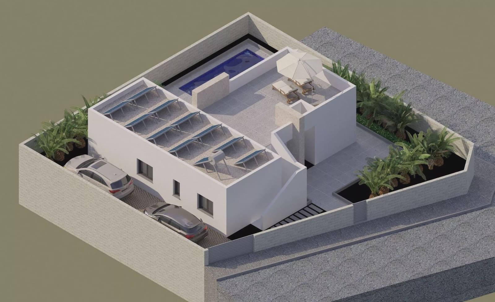 3 soveværelse Villa til salg i Benijofar med swimmingpool garage - € 566.000 (Ref: 9086769)