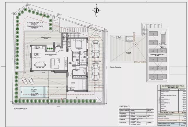 3 soveværelse Villa til salg i Benijófar med swimmingpool garage - € 566.000 (Ref: 9086769)
