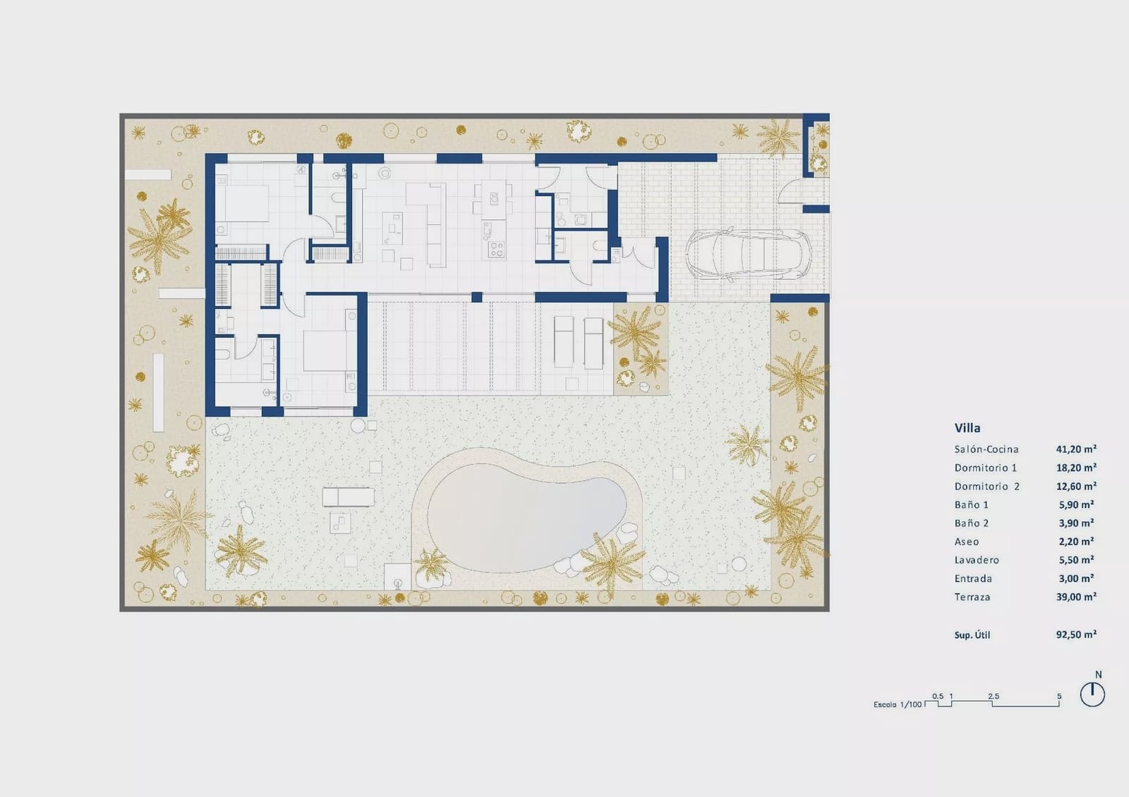 2 bedroom Villa for sale in Banos y Mendigo with pool garage - € 443,500 (Ref: 9086781)