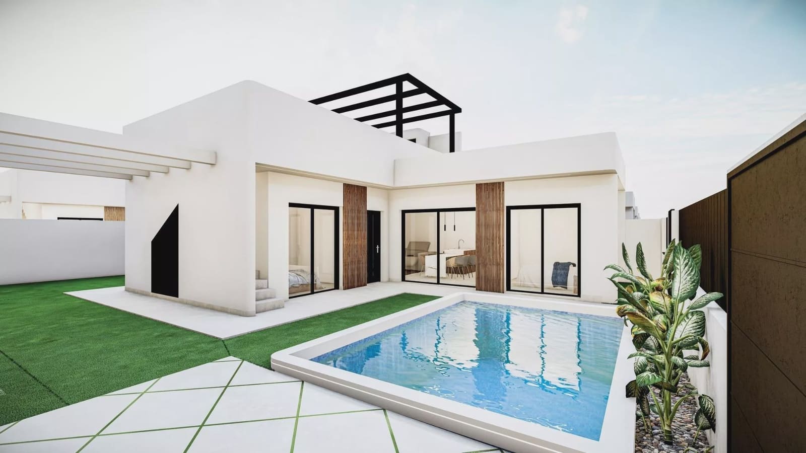 3 soverom Villa til salgs i Roldan med svømmebasseng garasje - € 379 950 (Ref: 9086814)