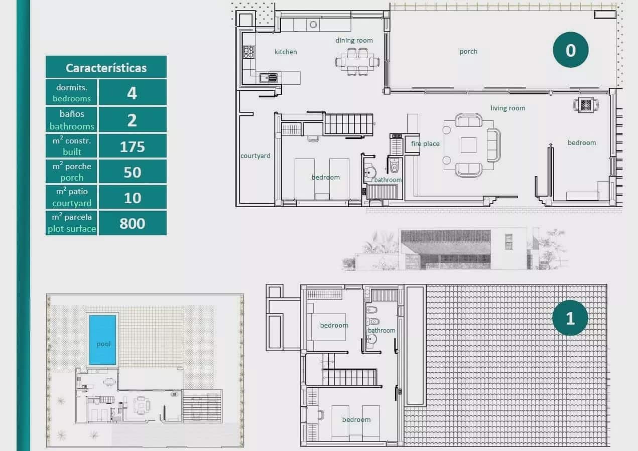 Chalet de 4 habitaciones en Murcia ciudad en venta con piscina garaje - 725.000 € (Ref: 9086824)