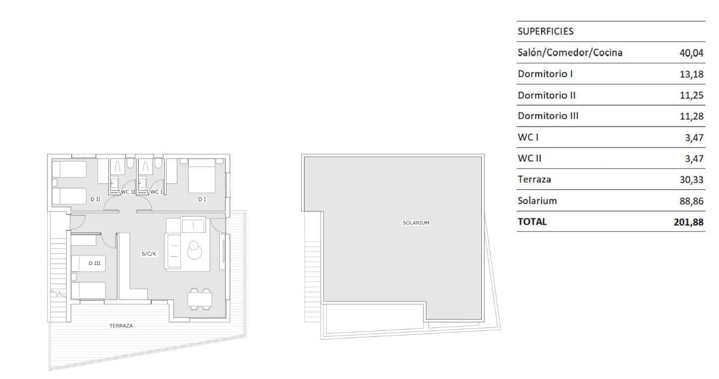 3 soverom Bungalow til salgs i San Miguel de Salinas med svømmebasseng - € 264 900 (Ref: 9086837)