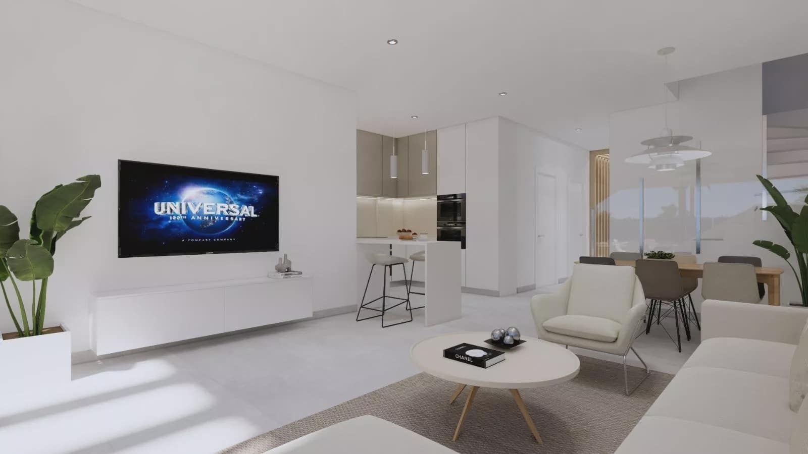 3 soverom Kjedet enebolig til salgs i Los Alcazares med svømmebasseng garasje - € 1 390 000 (Ref: 9086862)