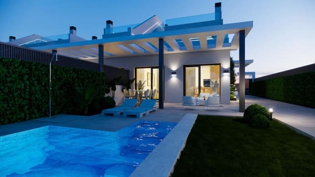 3 soveværelse Villa til salg i Los Narejos - Punta Calera, Los Alcázares med swimmingpool garage - € 995.000 (Ref: 9086863)