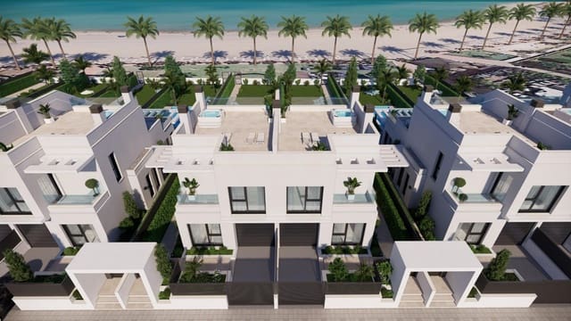 3 soveværelse Villa til salg i Los Narejos - Punta Calera, Los Alcázares med swimmingpool garage - € 995.000 (Ref: 9086863)