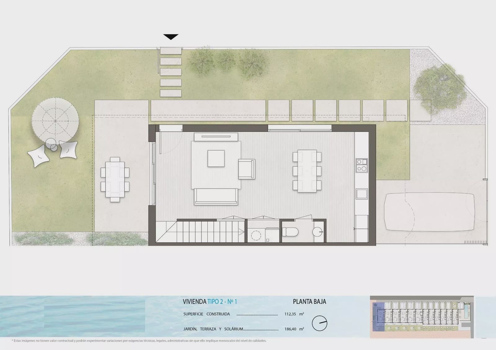 3 bedroom Townhouse for sale in Pilar de la Horadada with pool garage - € 462,900 (Ref: 9086876)