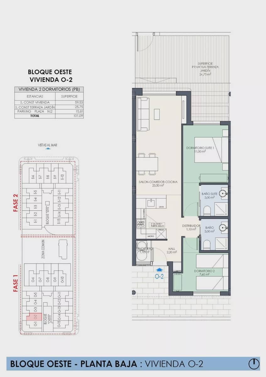 Bungalow de 2 habitaciones en Pilar de la Horadada en venta con piscina garaje - 334.000 € (Ref: 9086913)