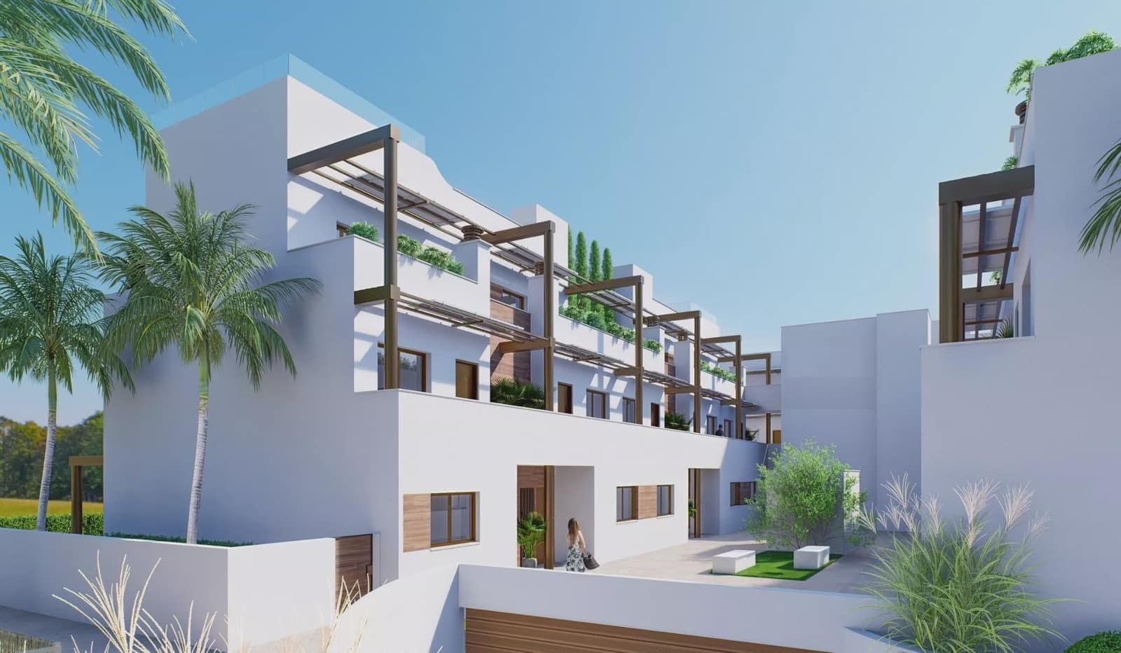 2 soverom Bungalow til salgs i Pilar de la Horadada med svømmebasseng garasje - € 339 000 (Ref: 9086914)