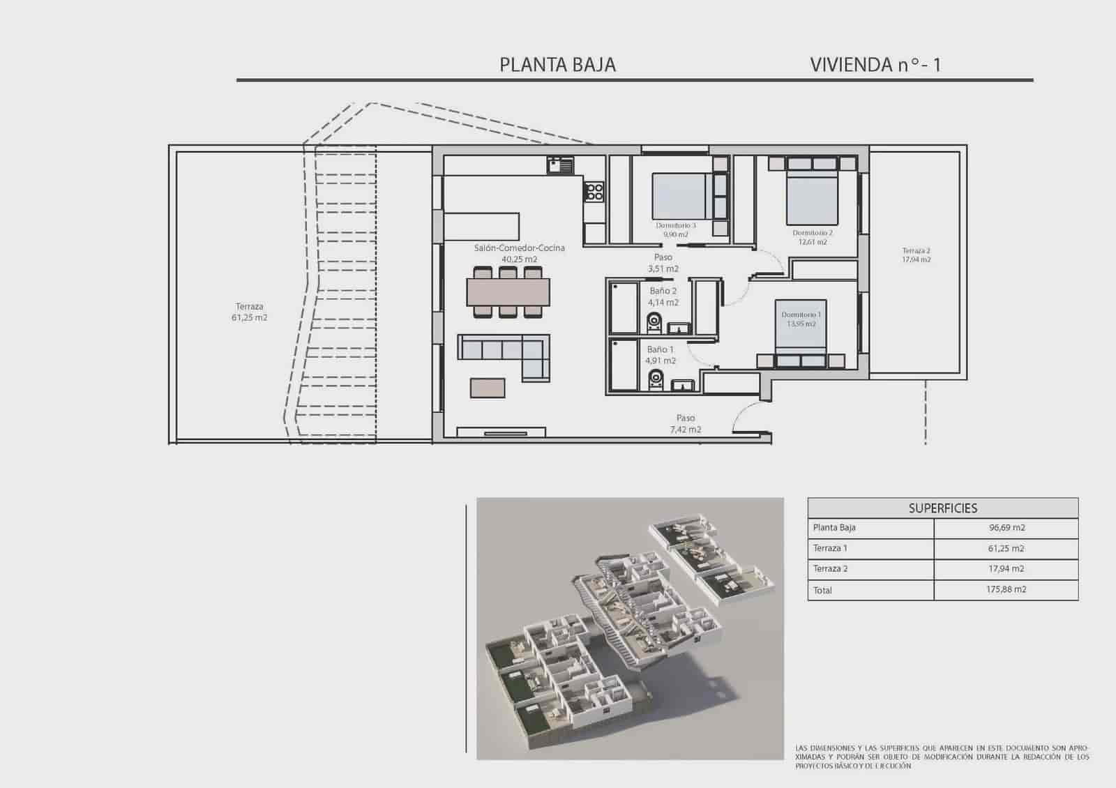 3 bedroom Bungalow for sale in Finestrat with pool garage - € 452,900 (Ref: 9086917)