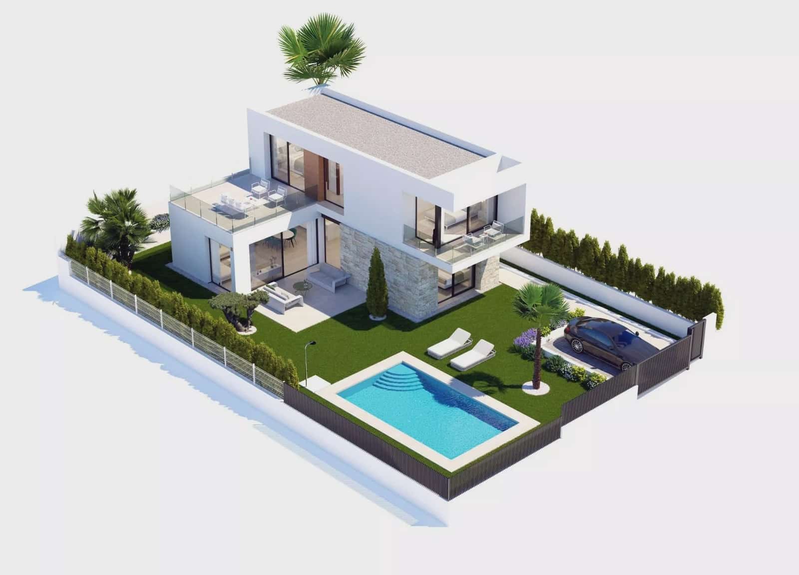 3 soverom Villa til salgs i Finestrat med svømmebasseng garasje - € 995 000 (Ref: 9086926)