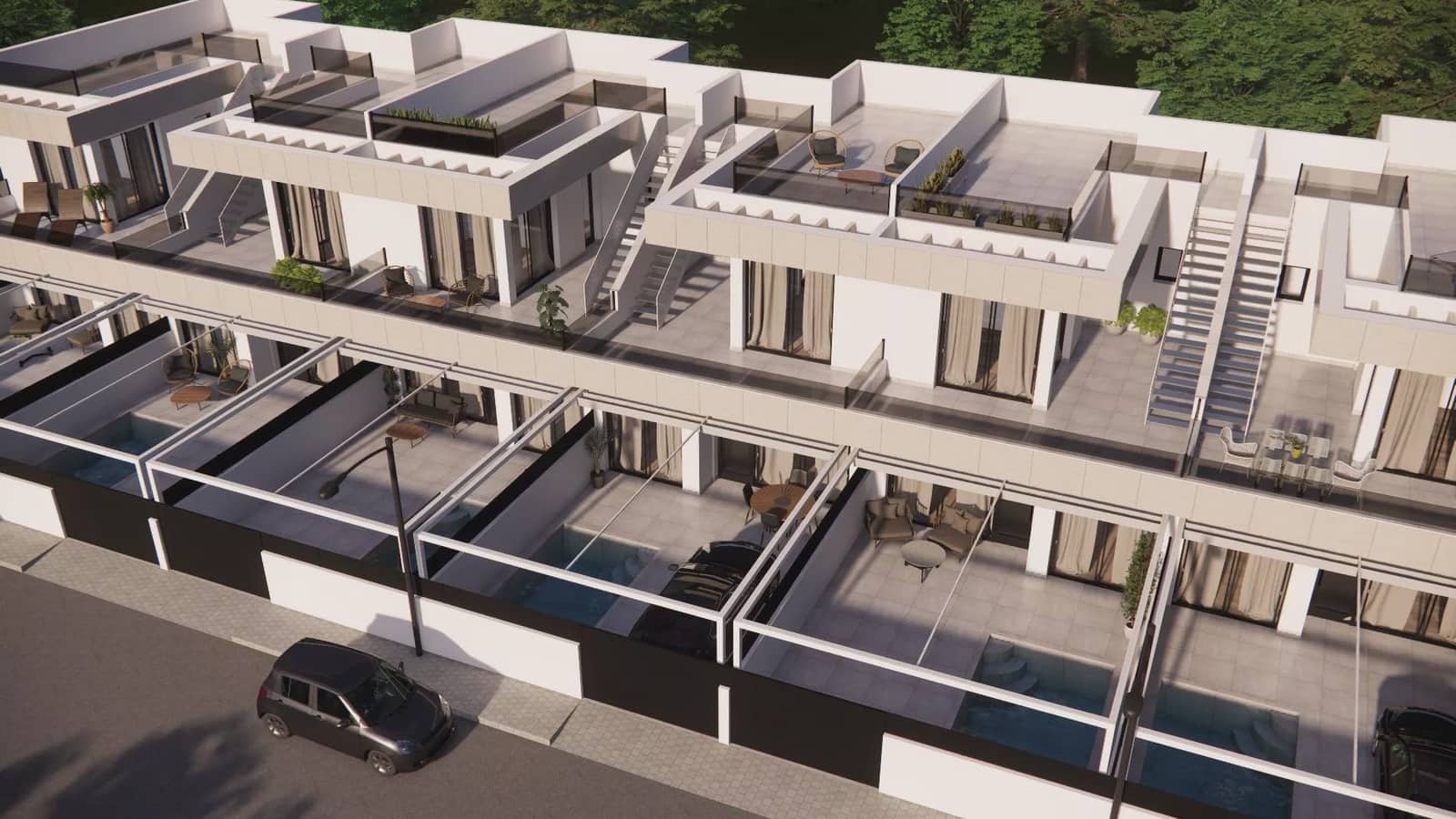 3 bedroom Terraced Villa for sale in Rojales with pool garage - € 396,900 (Ref: 9086930)