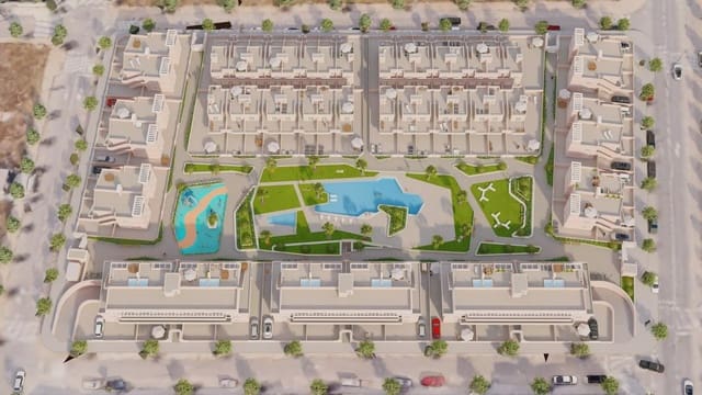 3 soveværelse Lejlighed til salg i Pilar de la Horadada ciudad, Pilar de la Horadada med swimmingpool garage - € 299.900 (Ref: 9086983)