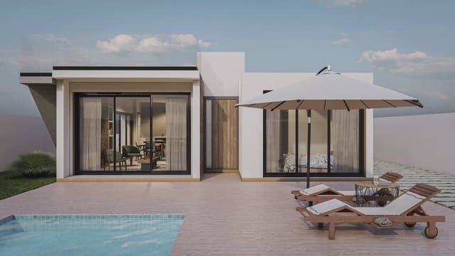 3 soveværelse Villa til salg i Las Casicas, Fortuna med swimmingpool garage - € 360.000 (Ref: 9087004)