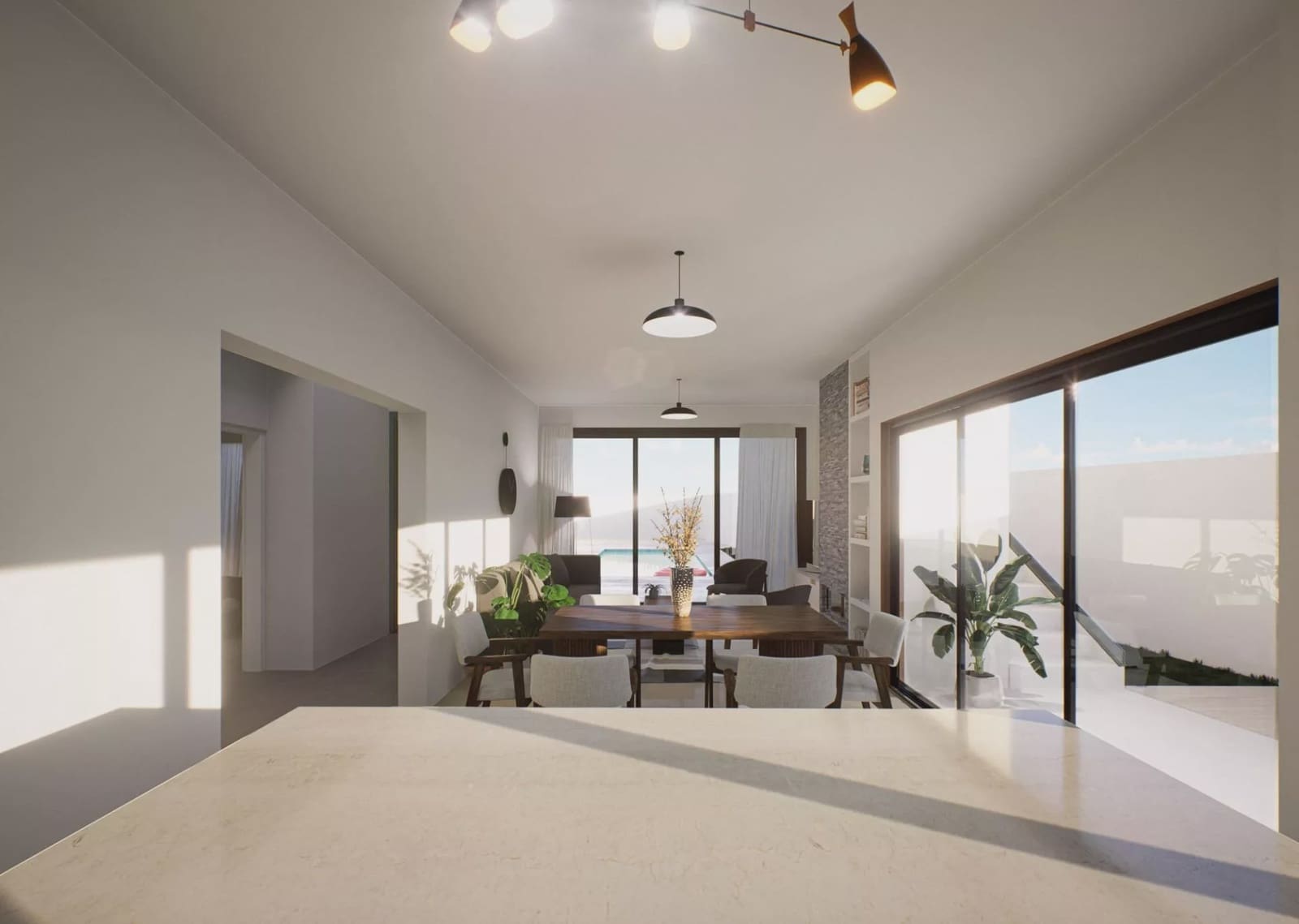 3 bedroom Villa for sale in Las Casicas with pool garage - € 360,000 (Ref: 9087004)