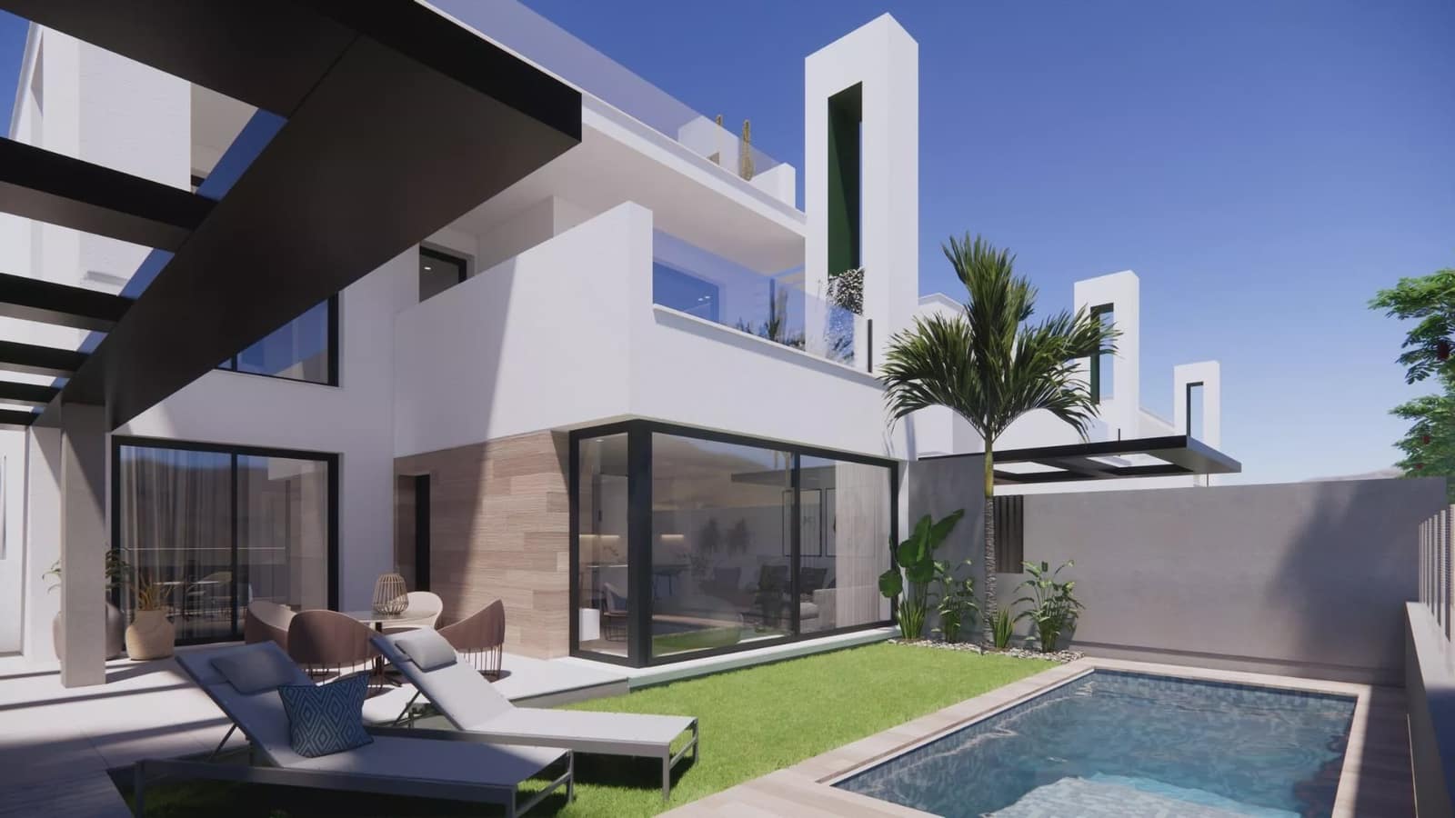 3 soveværelse Villa til salg i Torre-Pacheco med swimmingpool garage - € 565.500 (Ref: 9087010)