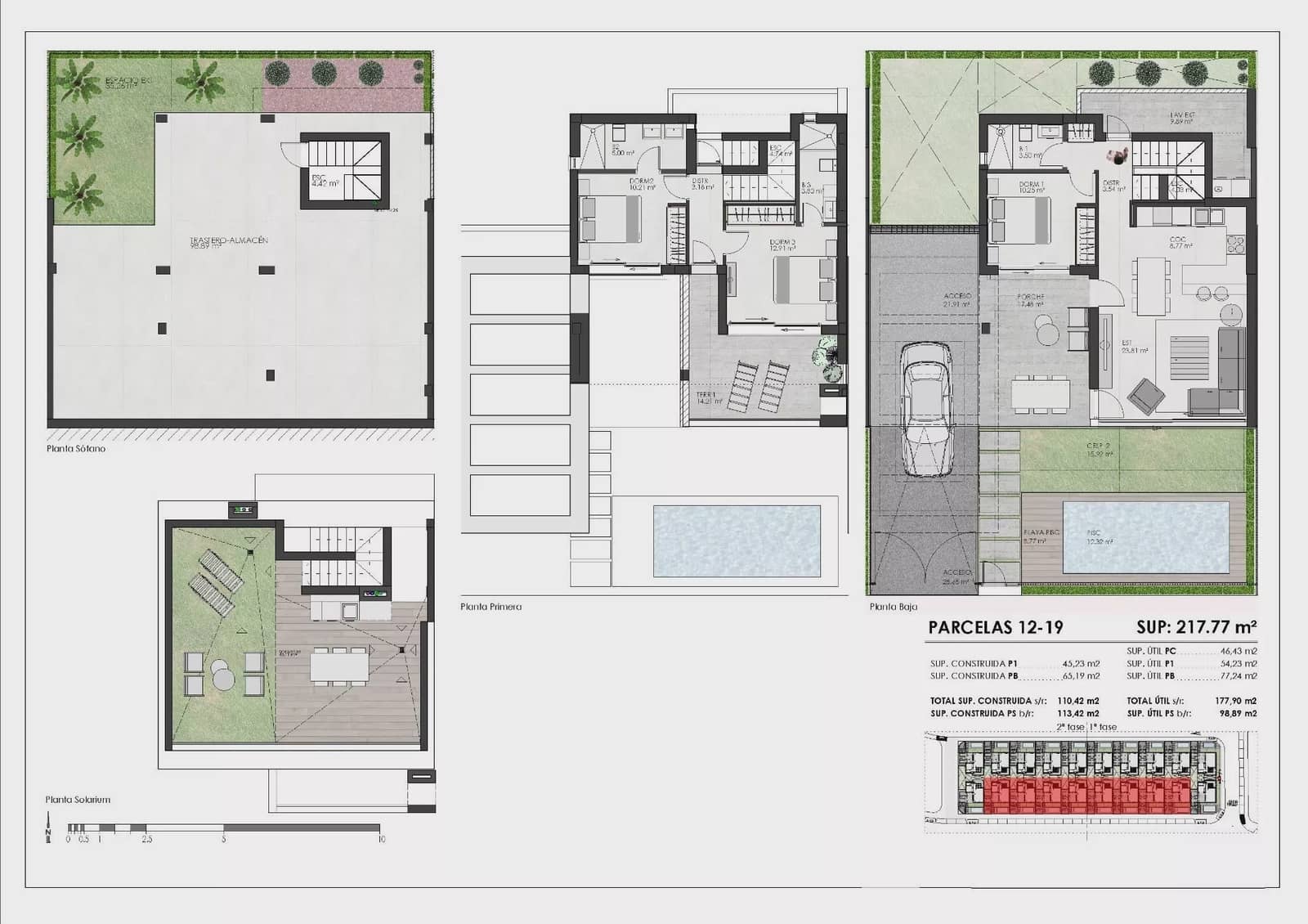 3 soveværelse Villa til salg i Torre-Pacheco med swimmingpool garage - € 565.500 (Ref: 9087010)